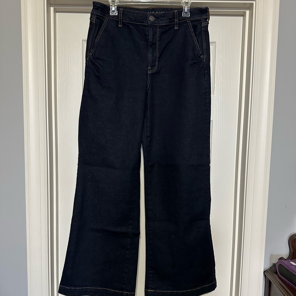 American Eagle Outfitters Dark Denim Flare Jeans